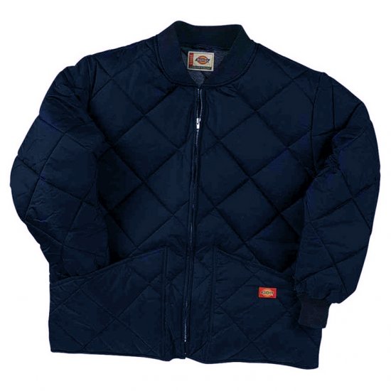 Dickies Diamond Quilted Nylon Jacket - Click Image to Close