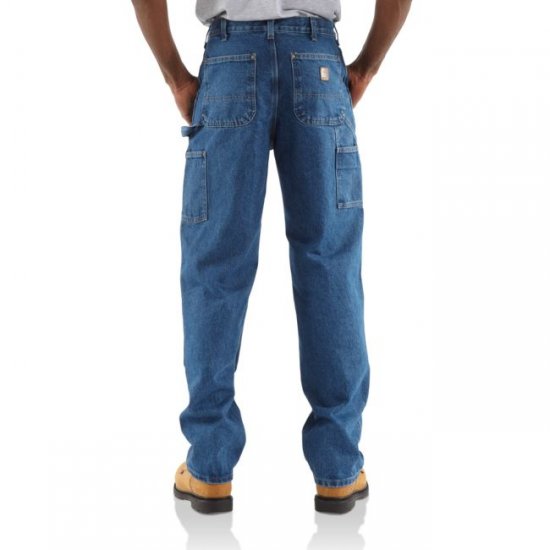 Carhartt® Double-Front Washed Logger Dungaree - Click Image to Close