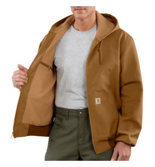 Carhartt® Thermal-Lined Duck Active Jacket - Click Image to Close