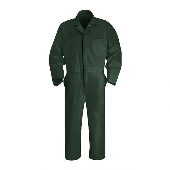 Red Kap Twill Action Back Coverall - Click Image to Close