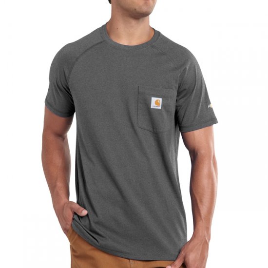 Carhartt® Force™ Cotton Short Sleeve T-Shirt - Click Image to Close