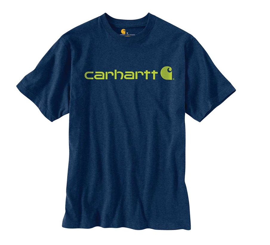 Carhartt® Short Sleeve Logo T-Shirt - Click Image to Close
