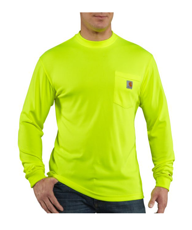 Carhartt® Force™ Color Enhanced Long Sleeve T-Shirt - Click Image to Close