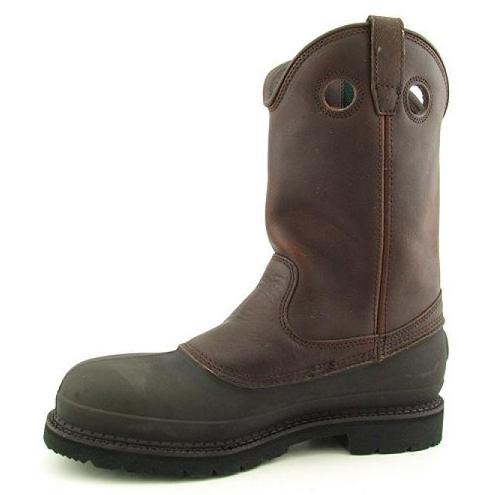 Georgia® Muddog Pull-On Steel Toe Comfort Core® Work Boot - Click Image to Close