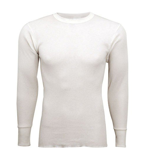 Indera Men's Classic Thermal Shirt - Click Image to Close