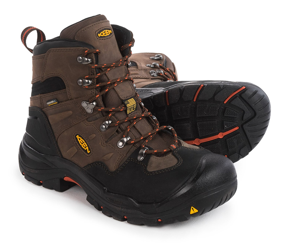 KEEN® 6" Coburg Utility Steel Toe Work Boot - Waterproof - Click Image to Close