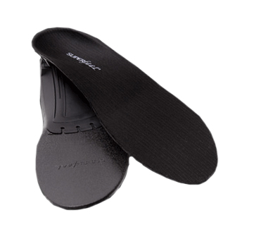 Superfeet Black (Flat & Sensitive Feet) - Click Image to Close
