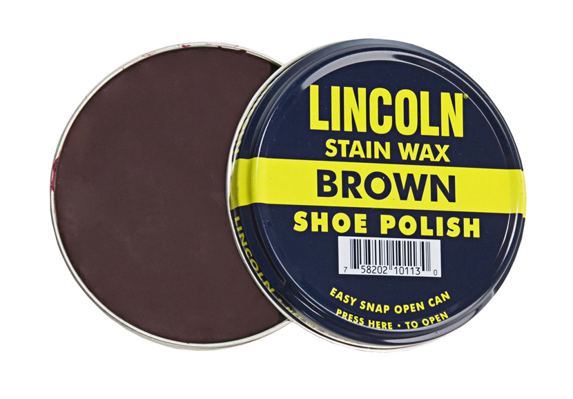 Lincoln Stain Wax Shoe Polish - Click Image to Close