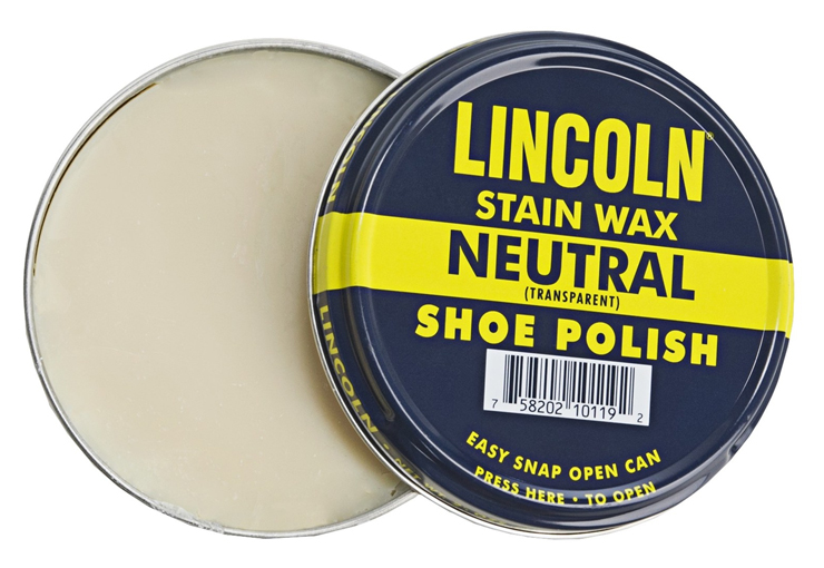 Lincoln Stain Wax Shoe Polish - Click Image to Close