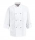 Chef Designs Men's Eight Pearl Button Chef Coat