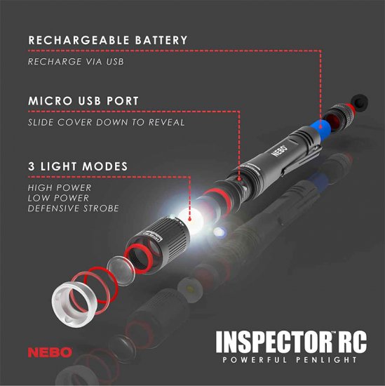 NEBO® INSPECTOR™ RC - Click Image to Close