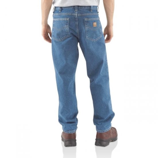 Carhartt® Stonewashed Relaxed Fit Jean - Click Image to Close