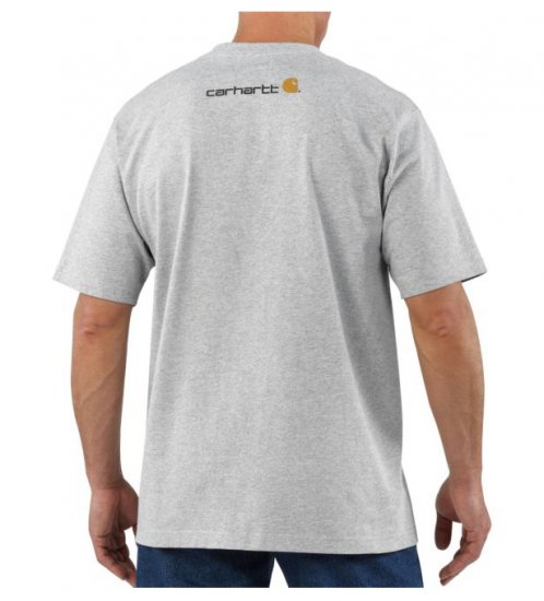 Carhartt® Short Sleeve Logo T-Shirt - Click Image to Close