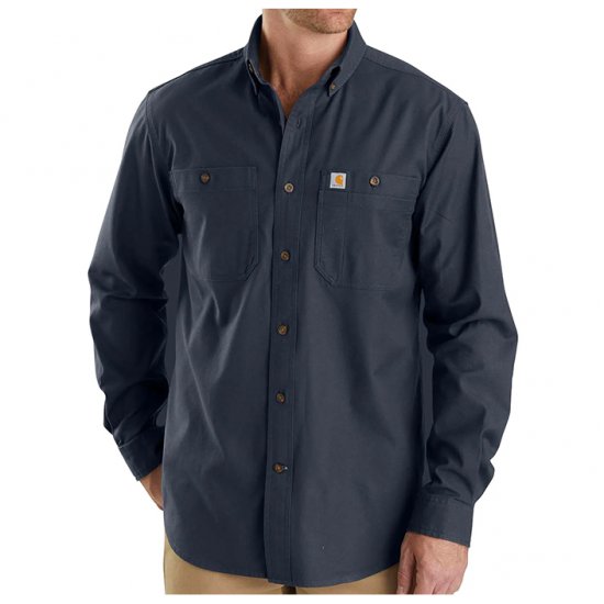 Carhartt® Rugged Flex Rigby Long Sleeve Work Shirt - Click Image to Close