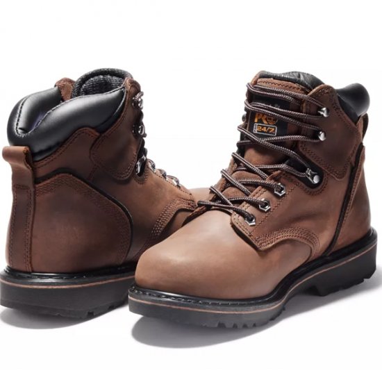 Timberland PRO® 6" Pit Boss Soft Toe Work Boot - Click Image to Close