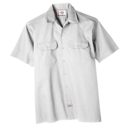 Dickies Short Sleeve Work Shirt - Click Image to Close