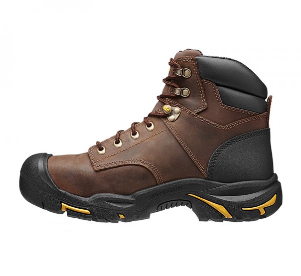 KEEN® 6" Mt. Vernon Steel Toe Work Boot - Waterproof - Click Image to Close