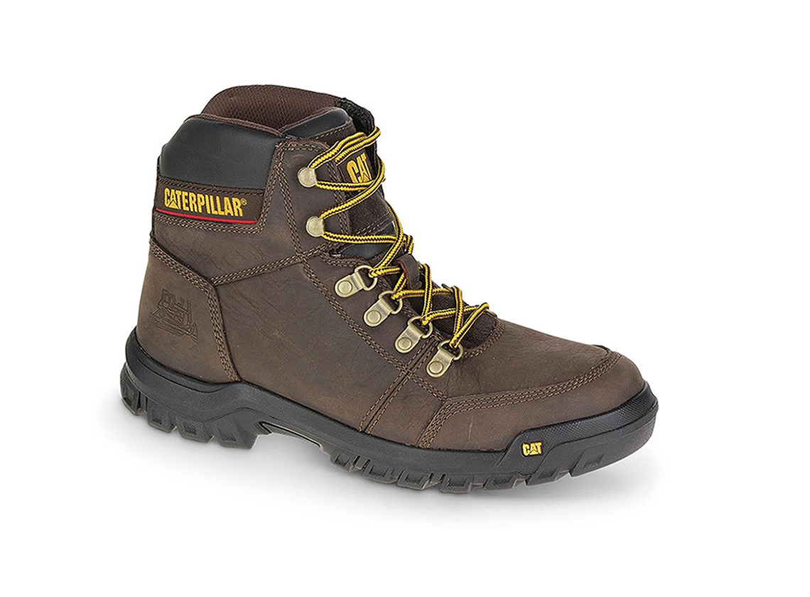 Caterpillar® 6" Outline Steel Toe Work Boot - Click Image to Close