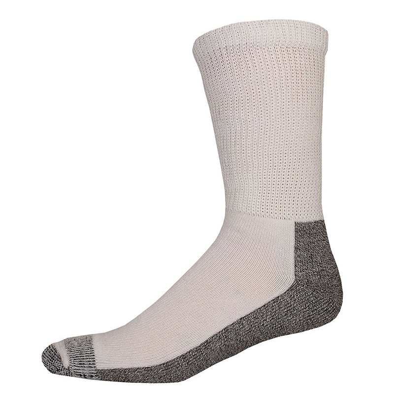 Dickies Steel Toe Non-Binding Comfort Crew Sock - Click Image to Close