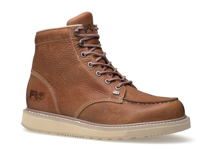 Timberland PRO® 6" Barstow Wedge Moc Soft Toe Boot - Click Image to Close