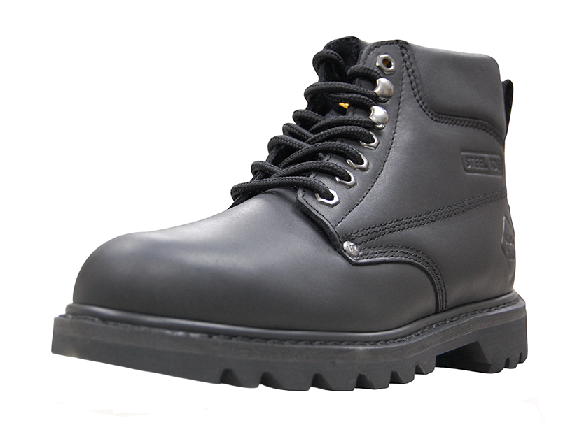 Work Zone® 611 Unisex Original Steel Toe Boot - Click Image to Close